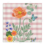 Levison Design | Gingham Garden Poppy
