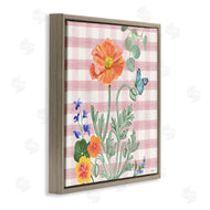 Levison Design | Gingham Garden Poppy
