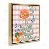 Levison Design | Gingham Garden Poppy