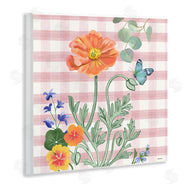 Levison Design | Gingham Garden Poppy
