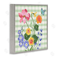 Levison Design | Gingham Garden Flowers