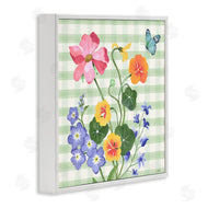 Levison Design | Gingham Garden Flowers