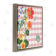 Levison Design | Garden Poppies on Gingham
