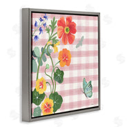 Levison Design | Garden Poppies on Gingham