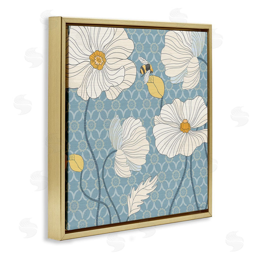 Levison Design | Wild Poppies and Bee