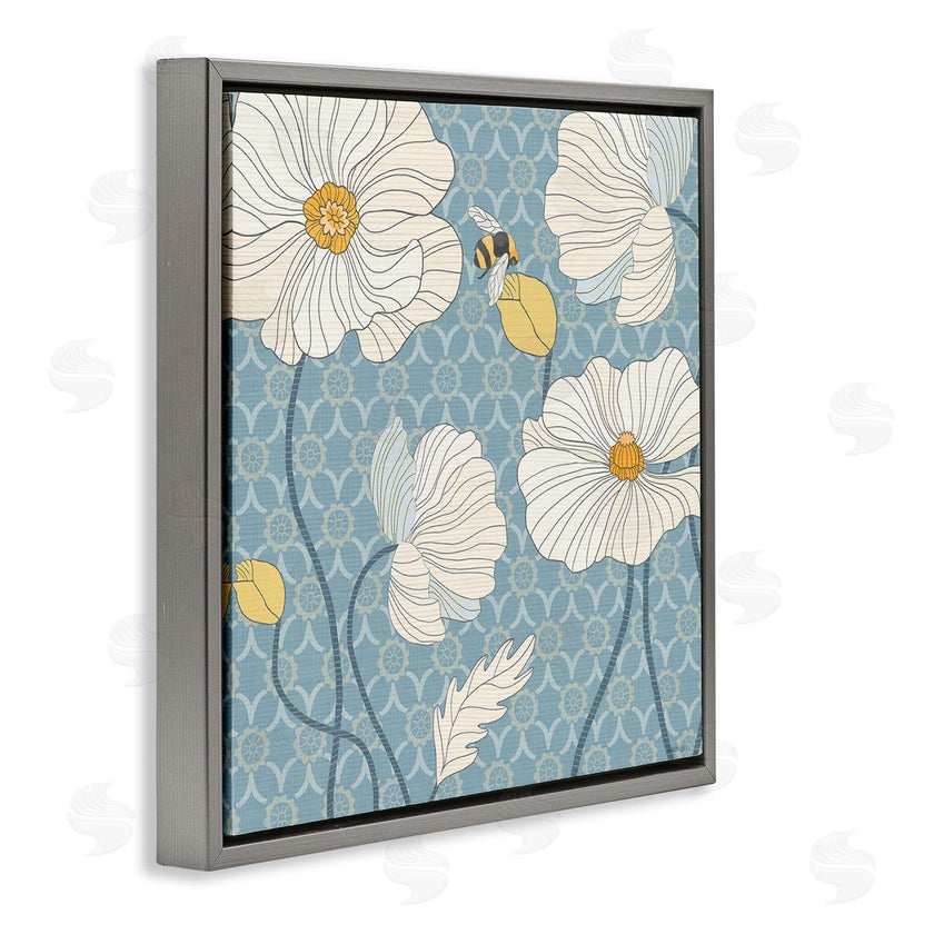 Levison Design | Wild Poppies and Bee