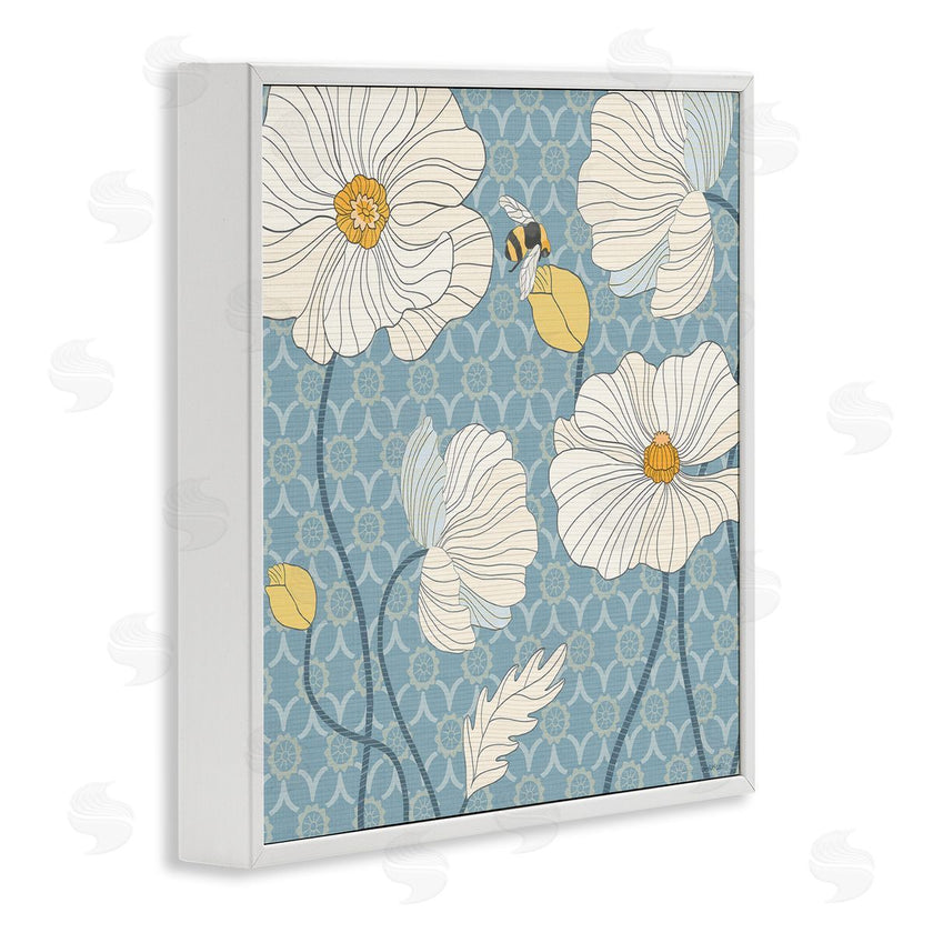 Levison Design | Wild Poppies and Bee