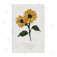 Lucille Price | Proverb with Sunflowers