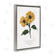 Lucille Price | Proverb with Sunflowers