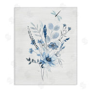Janet Tava | Soft Blue Wildflowers