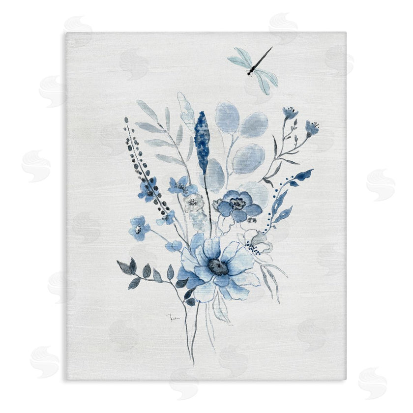 Janet Tava | Soft Blue Wildflowers