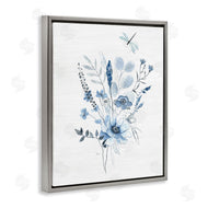Janet Tava | Soft Blue Wildflowers