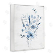 Janet Tava | Soft Blue Wildflowers