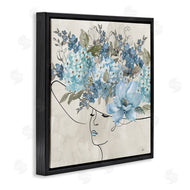 Nan | Blue Floral Hat