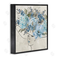 Nan | Blue Floral Hat