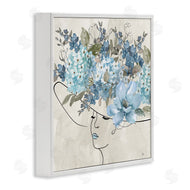 Nan | Blue Floral Hat