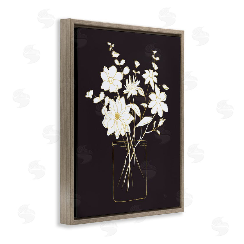 Nan | Classy Jar of Flowers