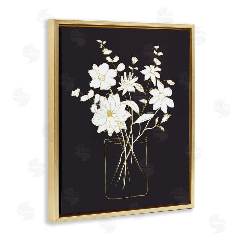 Nan | Classy Jar of Flowers