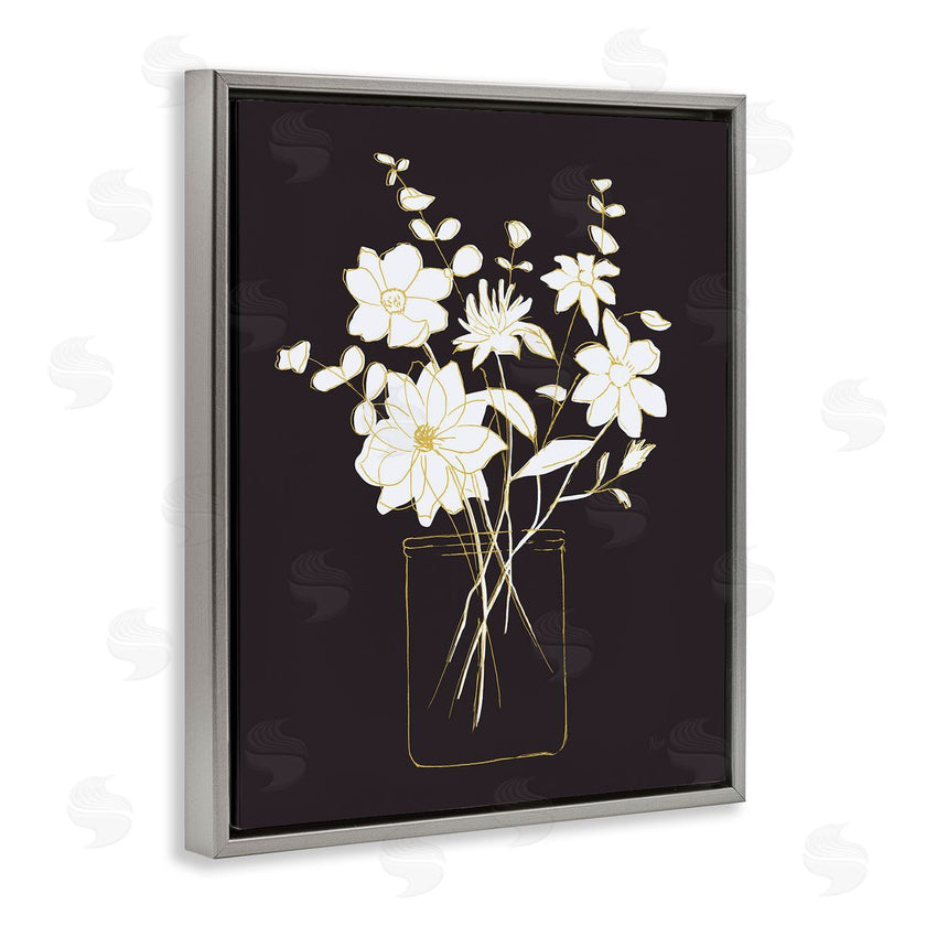 Nan | Classy Jar of Flowers