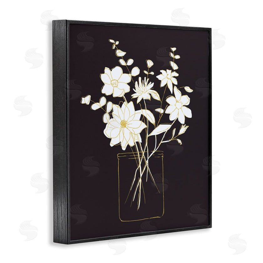Nan | Classy Jar of Flowers