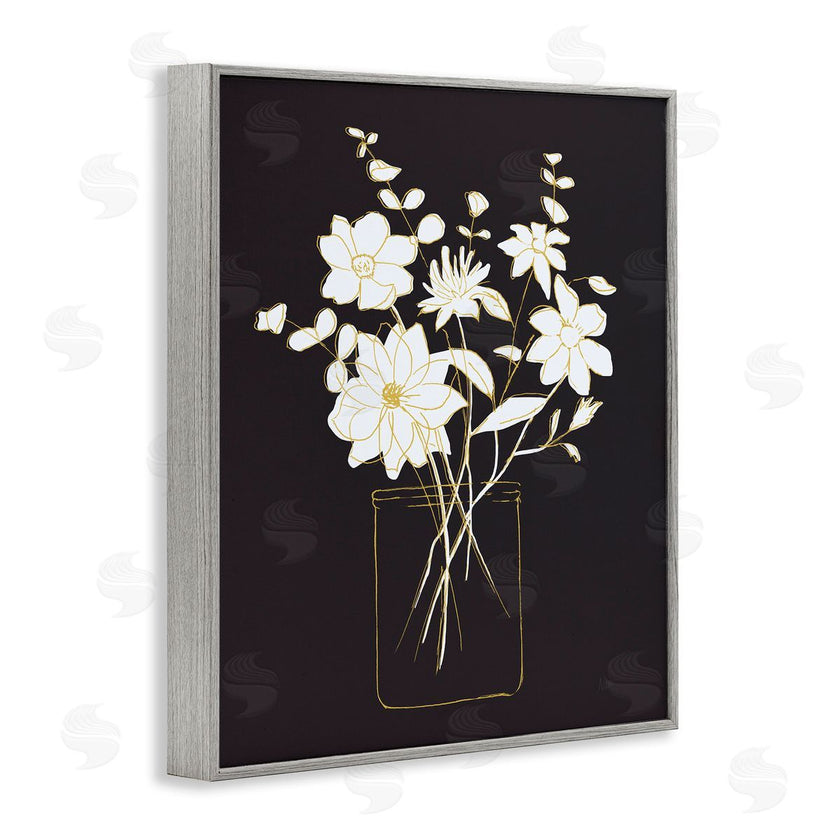 Nan | Classy Jar of Flowers