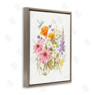 Danhui Nai | Bright Flowers and Dragonfly