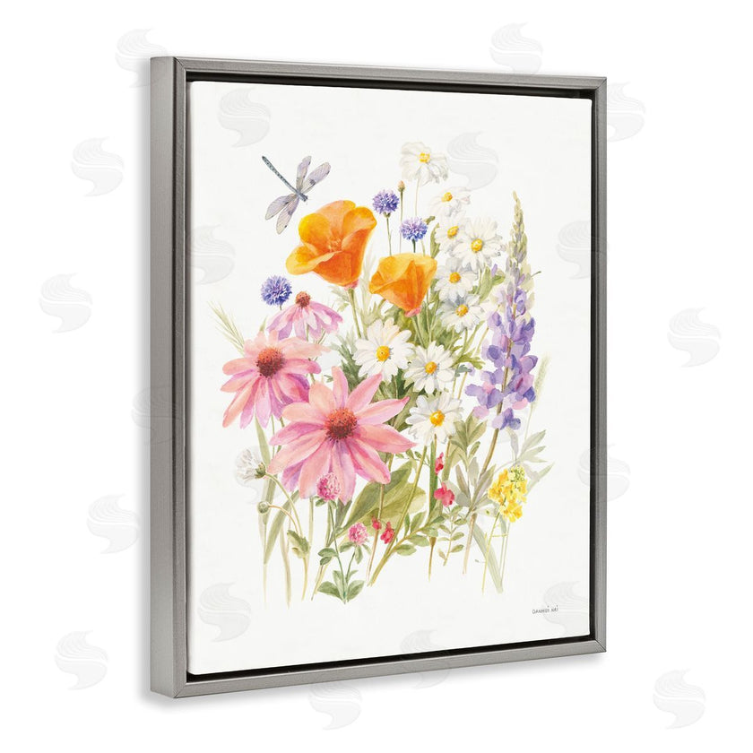 Danhui Nai | Bright Flowers and Dragonfly