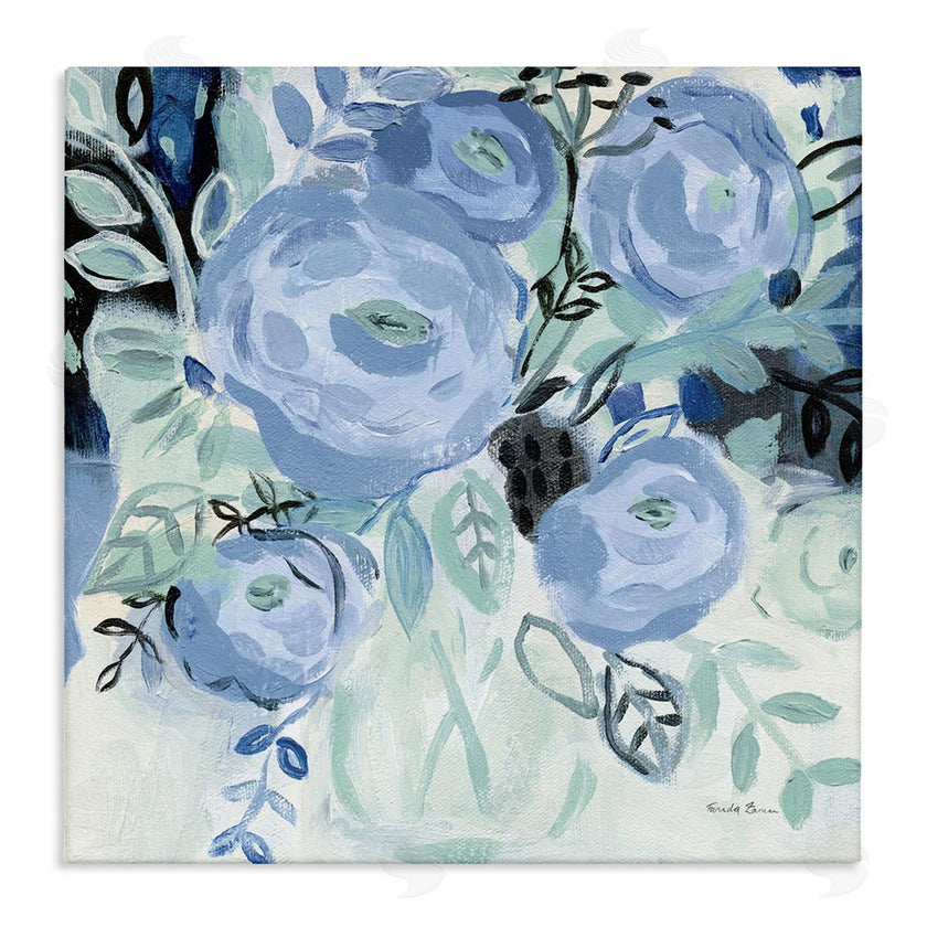 Farida Zaman | Blue Coastal Blooms