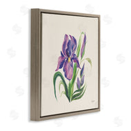 Kristy Rice | Purple Iris Flower