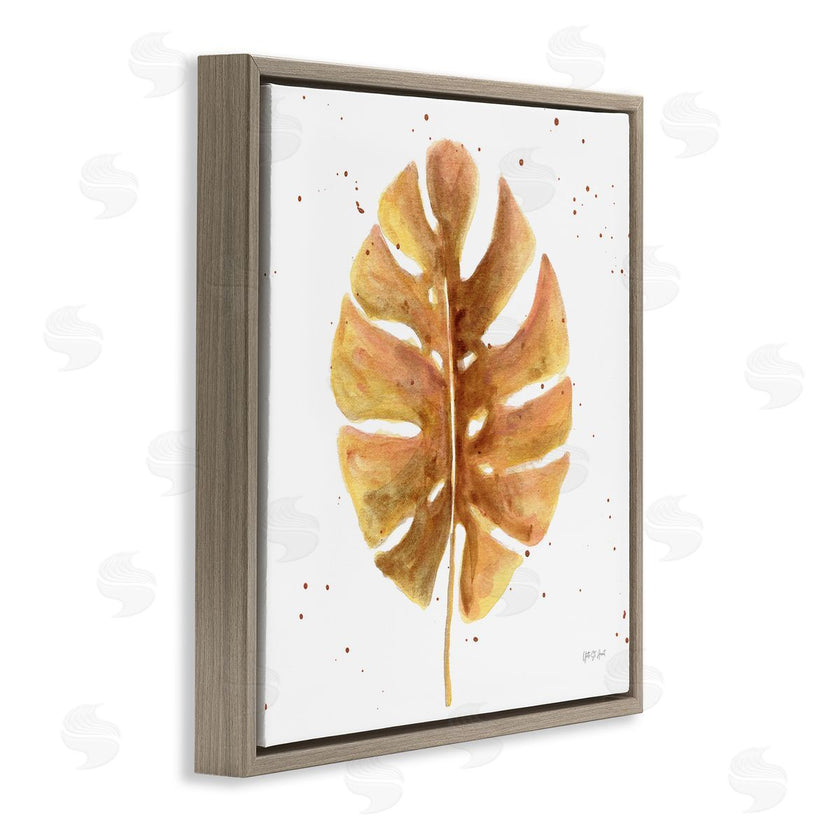 Yvette St. Amant | Golden Palm Leaf