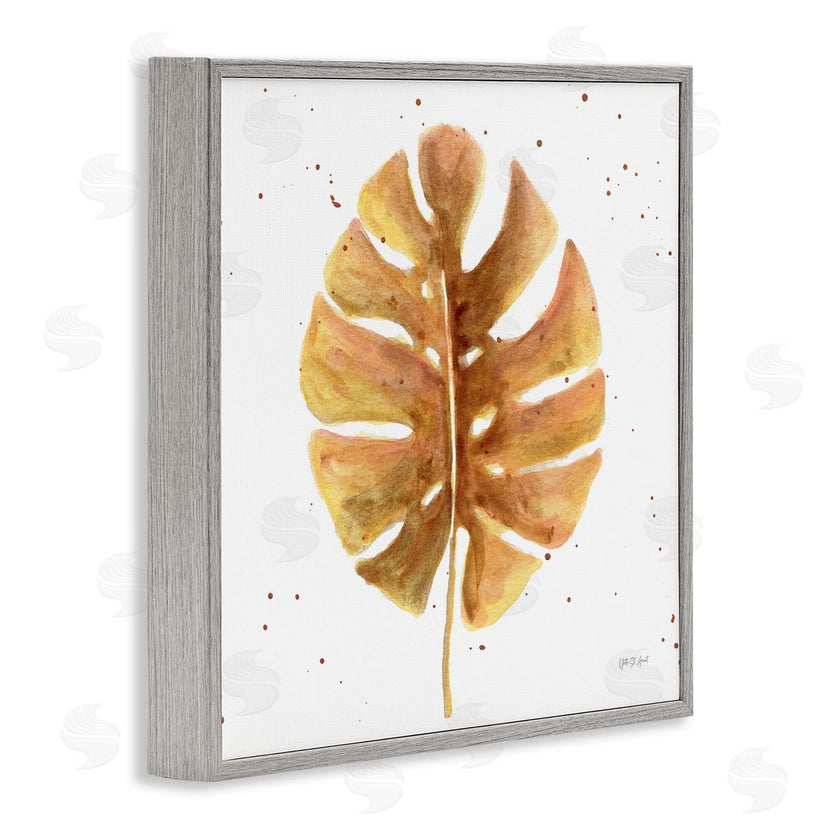 Yvette St. Amant | Golden Palm Leaf