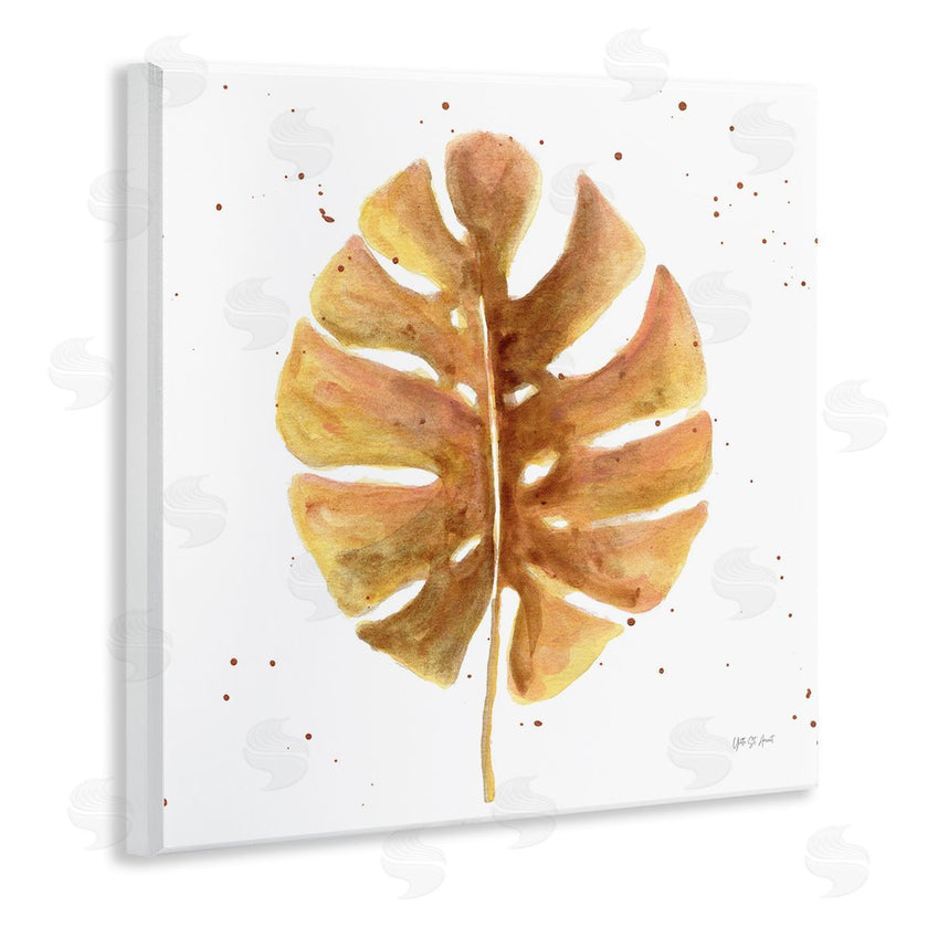 Yvette St. Amant | Golden Palm Leaf