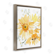 Amanda Cook | Yellow Brushed Flowers