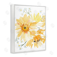 Amanda Cook | Yellow Brushed Flowers