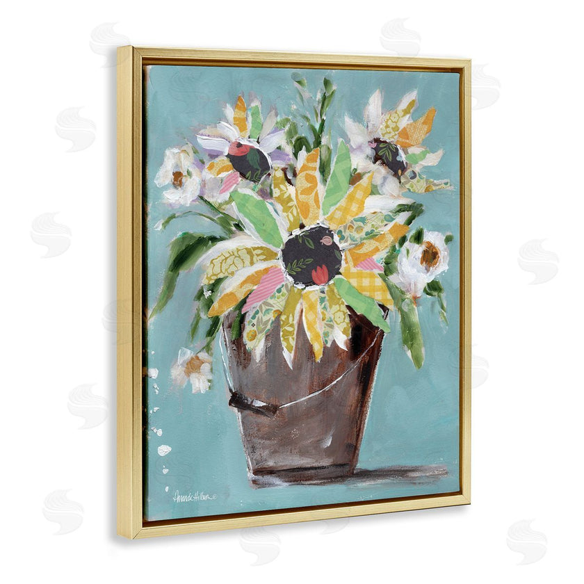 Amanda Hilburn | Flower Bucket Bouquet