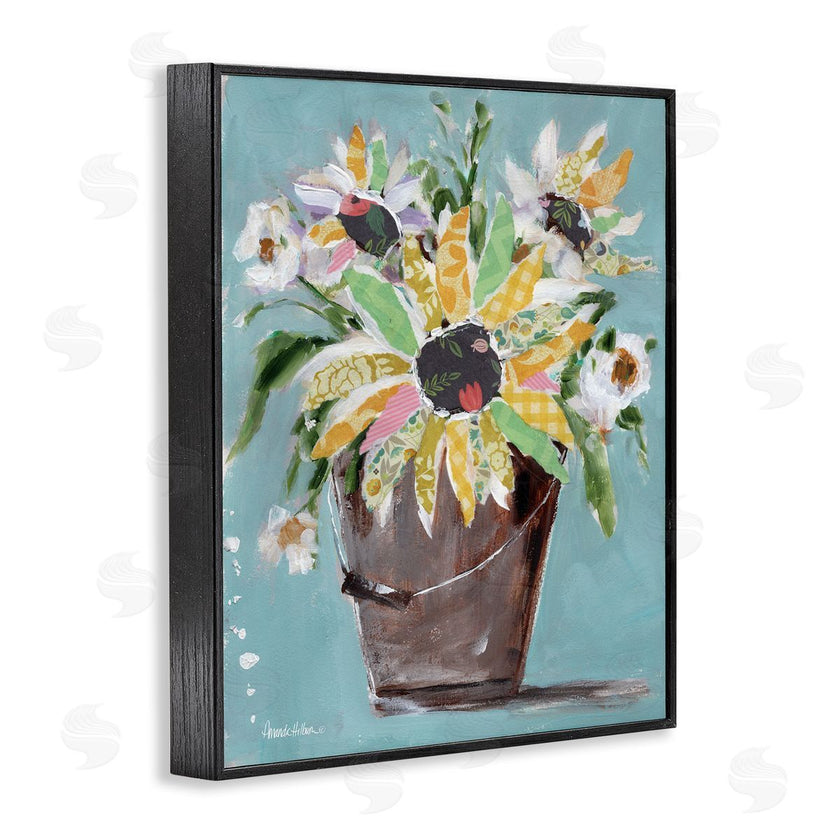 Amanda Hilburn | Flower Bucket Bouquet