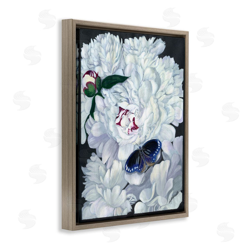 Ann Jasperson | Vintage Peony and Butterfly