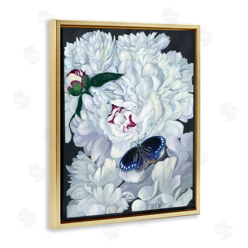 Ann Jasperson | Vintage Peony and Butterfly