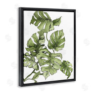 Dominique Alyse Studios | Falling Monstera Leaves