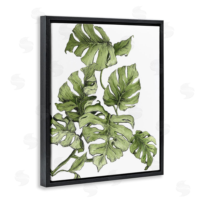 Dominique Alyse Studios | Falling Monstera Leaves