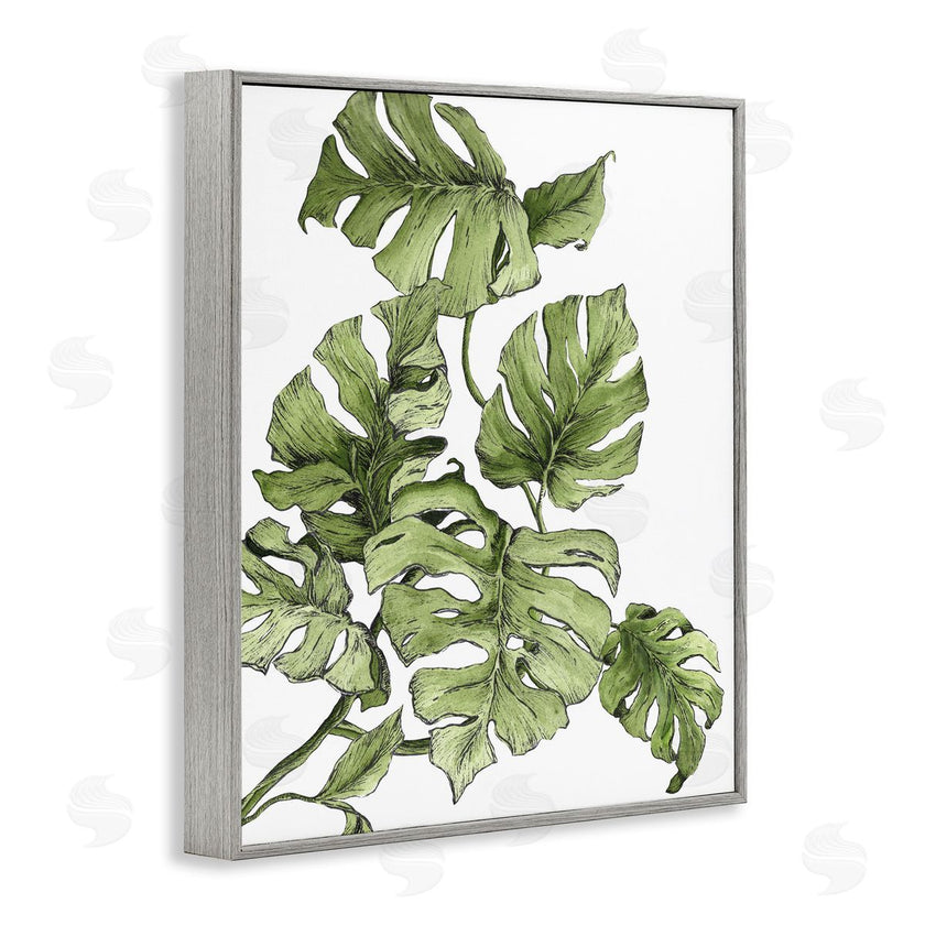 Dominique Alyse Studios | Falling Monstera Leaves