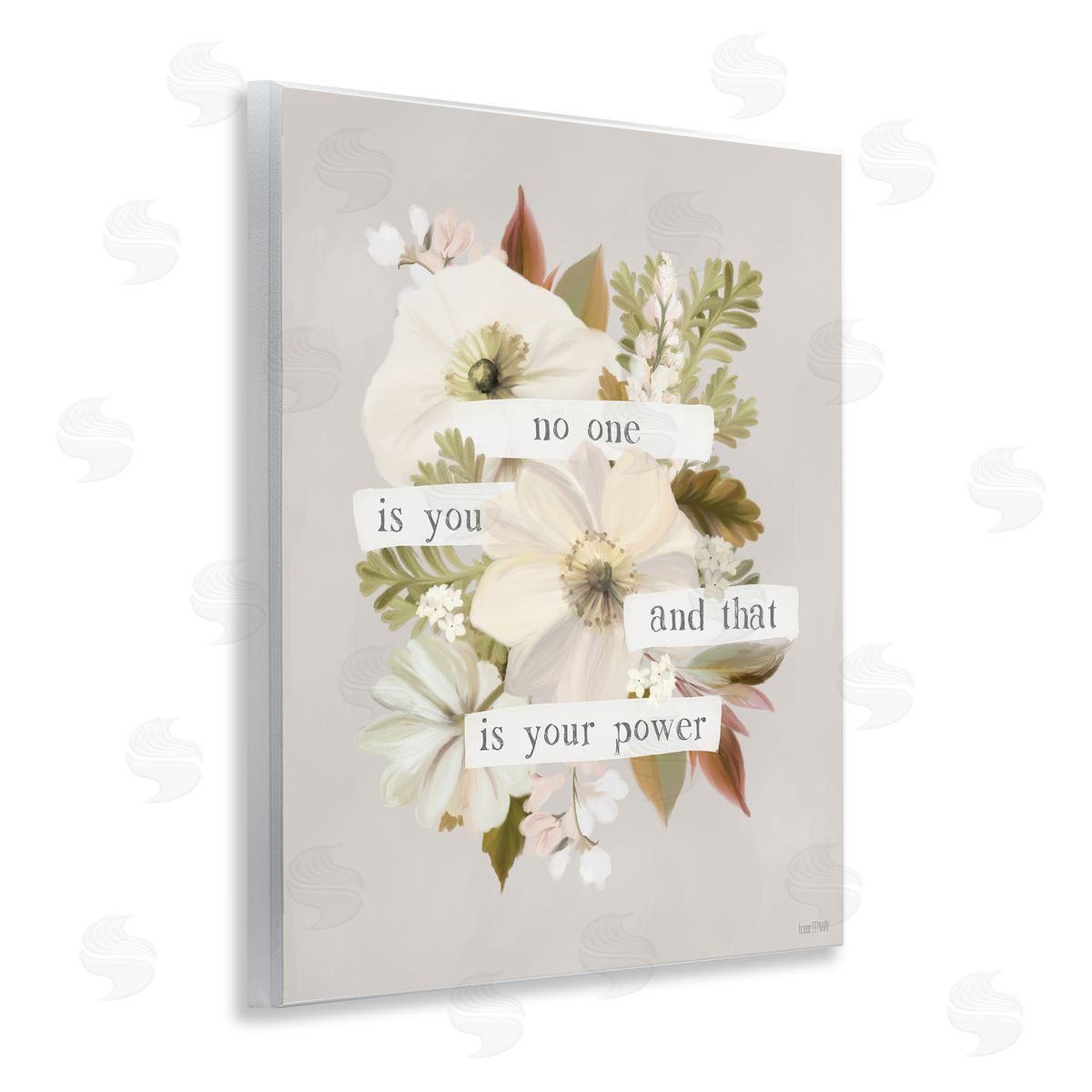 No One Is You Wood Plaque Wall Art, Home Decor by House Fenway