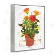 Nancy Overton | Potted Gerbera Daisies
