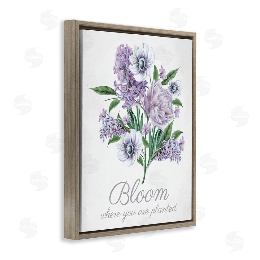 Lettered and Lined | Vintage Bloom Phrase