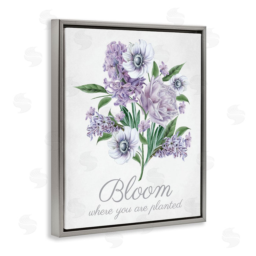 Lettered and Lined | Vintage Bloom Phrase