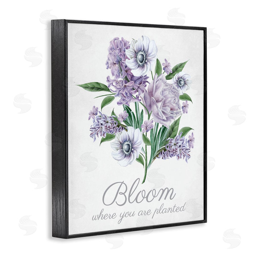 Lettered and Lined | Vintage Bloom Phrase