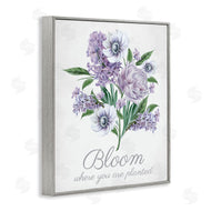 Lettered and Lined | Vintage Bloom Phrase