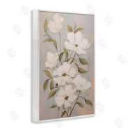 Petals Prints Design | Pearly White Flowers