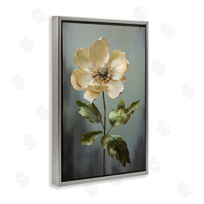 Petals Prints Design | White Floret Bloom