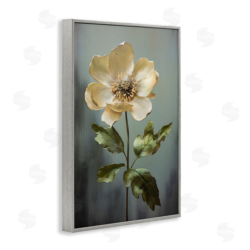 Petals Prints Design | White Floret Bloom